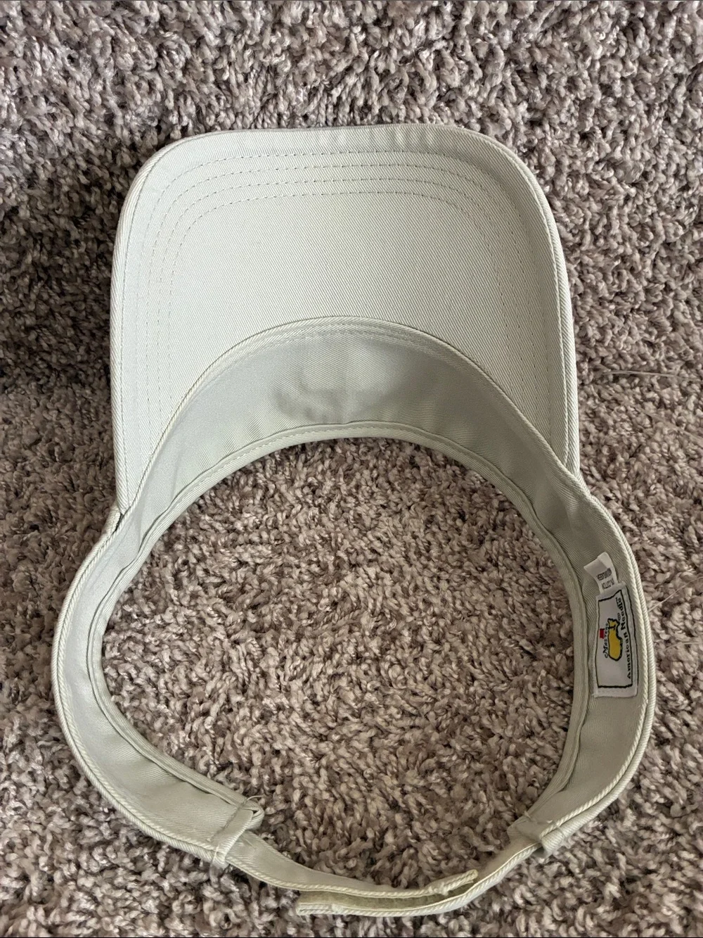 Masters 2013 Khaki Golf Tournament Visor
